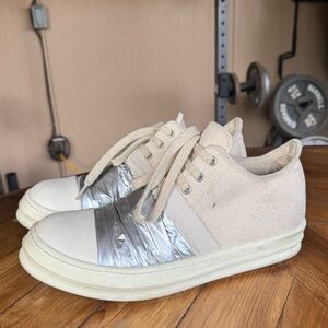 ***SOLD*** Rick Owens DRKSHDW Duct Tape Low top Ramones